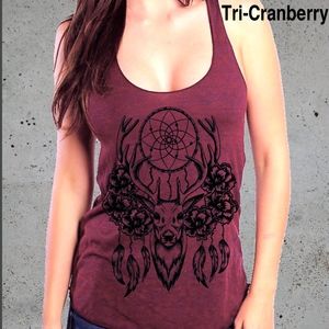 Deer Elk Tank Top Shirt American Apparel Racerback